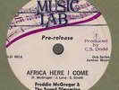 FREDDIE McGREGOR / WILLIE WILLIAMS 1980 MUSIC LAB U.S. DUB REGGAE 10
