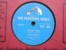 Elvis Presley Mystery Train, Love Me 78 HMV UK POP 295 1957