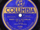 HARRY C. BROWNE Nigger Love A Watermelon, Ha Ha Ha Columbia Racist 78 1916