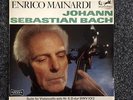 RARE ENRICO MAINARDI J.S. BACH CELLO SUITE NO 6 STEREO LP NM FIRST PRESSING