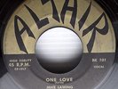 MIKE LAWING & DISSONAIRES 45 One love / Blitzkrieg ALTAIR  Doowop e1695