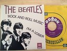 RARE FRENCH BEATLES SP JUKEBOX ODEON MO 20007 ROCK AND ROLL MUSIC