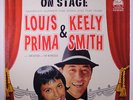 LOUIS PRIMA & KEELY SMITH: On Stage LP (slight cover wear, small 1