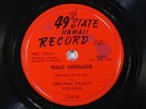 78 RPM -- Abraham Konanui, 49th State 104, E/E- Slack Key Guitar Solo - Hawaiian