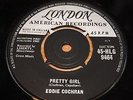 EDDIE COCHRAN - PRETTY GIRL / THERESA - UK - EXCELLENT