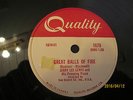 JERRY LEE LEWIS GREAT BALLS OF FIRE 78 RPM