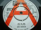 GENE CHANDLER JUST BE TRUE STATESIDE DEMO ORIGINAL EX+ WITH COMPANY SLEEVE