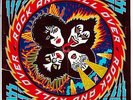 KISS ROCK AND ROLL OVER ORIGINAL STICKER INSERT FOR 1976 LP ALBUM NBLP 7037