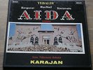 VERDI AIDA VON KARAJAN  UK 3LP BOX SET DECCA LXT5539/41, TEBALDI, SIMIONATO