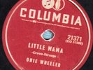 78-HILLBILLY-ONIE WHEELER-LITTLE MAMA/SHE WIGGLED & GIGGLED on COLUMBIA