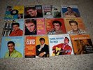 Elvis Presley 12 Different 45  Records Red Vinyl & Picture Sleeves-Mint-Unplayed