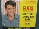 Elvis Presley Ain't That Loving You Baby 45 W/ 