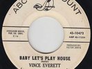 Rockabilly 45 - Vince Everett - Baby Let's Play House - ABC-Paramount - mp3