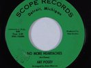 Northern Soul 45 ART POSEY No More Heartaches SCOPE HEAR