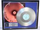 Depeche Mode, Strangelove, mit Cover, Platin Record, Schallplatte Award, gold