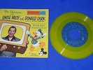 Rare Uncle Milty Milton Berle and Donald Duck RCA Victor Record & Sleeve - NM-