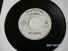 ROY HAMILTON - Ain't it the truth/ Heartache.  RCA VICTOR DEMO COPY