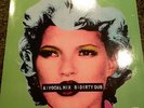 RARE ALBUM ANDY WARHOL BANKSY ART COVER KATE MOSS 12