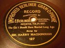 BERLINER CANADA 127 HARRY MACDONOUGH The Girl I Should HaveMarriedLongAgo 1/8/01