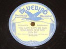 PRE-WAR BLUES LITTLE BILL/BLACK SPIDER DUMPLIN' BUFF BLUEBIRD B-6972 78 RPM