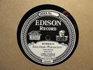 CARL FLESCH, Violin - Rare EDISON Diamond Disc #80893 - Aria from 