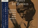 Clifford Brown & Max Roach Study In Brown vinyl LP album record Japanese