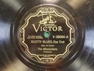 78 RPM THE MISSOURIANS VICTOR V-38084 E SCOTTY BLUES - RARE JAZZ