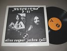 ALICE COOPER JETHRO TULL   ALICE n IAN 9-71 RARE CBM LIVE LP CONTRA BAND no TMOQ