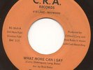 CHICAGO SWEET SOUL 45 The Notations What More Can I Say Leading Lady CRA EX HEAR