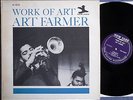 ART FARMER Work of Art US LP 1965 New Jazz NJLP 8278 Mono RVG