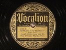 78 RPM -- Joseph Robechaux New Orleans Rhythm Boys, Vocalion 2592, E-V+ Jazz