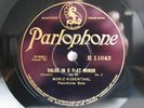 78rpm MORIZ ROSENTHAL (PIANO) plays CHOPIN Waltzes -