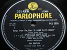 BEATLES A HARD DAYS NIGHT  UK Y&B EX STEREO TOP AUDIO 1st Press   