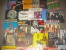 Singles Beat, Rock, Pop 60er bis 80er, alle mit Cover, 56 Stück