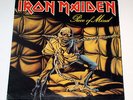 Iron Maiden Piece Of Mind 1st Press 1983 Original Vinyl Record Gatefold LP Greek
