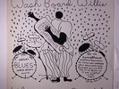 WASHBOARD WILLIE: Whippin' That Board  LP (corner ding) rare Blues & R&B