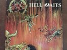SLAYER Hell Awaits LP MX 8020  w/LYRIC SLEEVE & Slatanic order form US SELLER