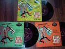 BILL HALEY Live It Up No. 1. 2. 3. ORIG UK 1st GOLD LONDON EPs REF 1049 50 58 EX