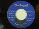 Casey Clark 45 CHOKIN' THE REEDS inst./DARKNESS voc Boulevard VG+ c+w bop a-side