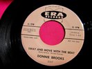 DONNIE BROOKS - Sway and Move with The Beat - NM Promo 45 rpm - Era 3007