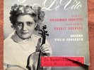 ALP 1104 BRAHMS VIOLIN CONCERTO GIOCONDA DE VITO RUDOLF SCHWARZ (signed by him)