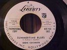 Eddie Cochran - PROMO - Summertime Blues - SOUNDS GOOD - Liberty 55144
