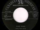 SANTO & JOHNNY - SLEEP WALK / ALL NIGHT DINER - CANADIAN-AMERICAN 45RPM (1959)