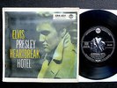 EP Elvis Presley - Heartbreak Hotel  - German RCA w/ Pic - Army PX Stamp