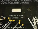 REICH Drumming 6 Pianos Steve Reich & Musicians DGG 2740 106 3 LP Box Set