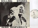 ROLLING STONES paris rehearsals for some girls WHOOSE RECORDS LP PS EX/EX