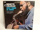 Vintage jazz lp record 33 1/3 ornette coleman on blue note records #84287