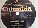 BERTHA IDAHO COLUMBIA 14355 BLUES 78 RPM RECORD E