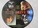 KISS ALIVE II PICTURE DISC LP - RECORD ALBUM - GENE SIMMONS- PAUL STANLEY - RARE