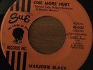 northern soul MARJORIE BLACK one more hurt USA ORIGINAL 45